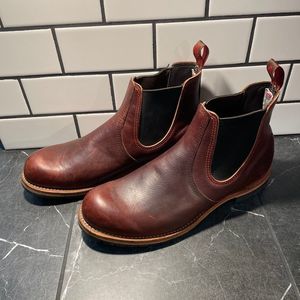 Red Wing Heritage 2917 Chelsea Rancher Brown Leather Boots, beautiful Size 13